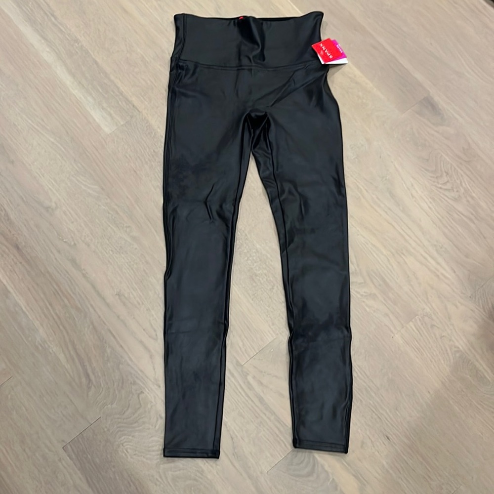 New!   Spanx Faux Leather Leggings